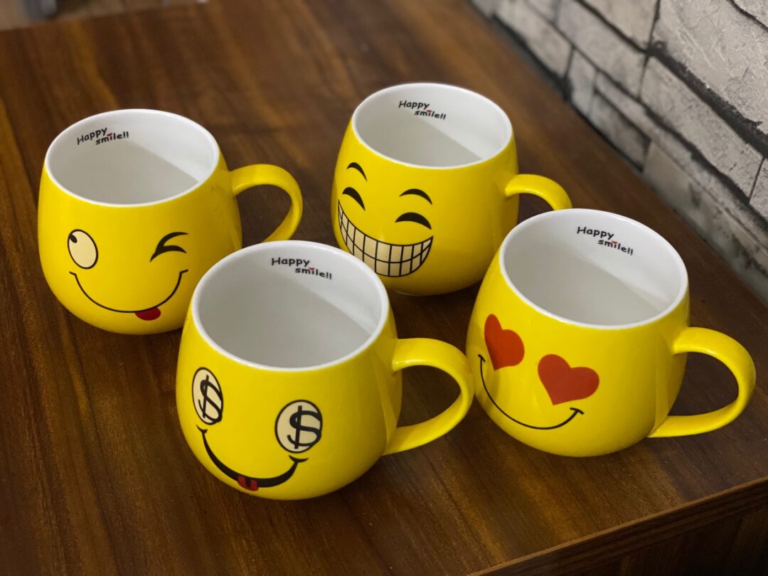 smiley mug