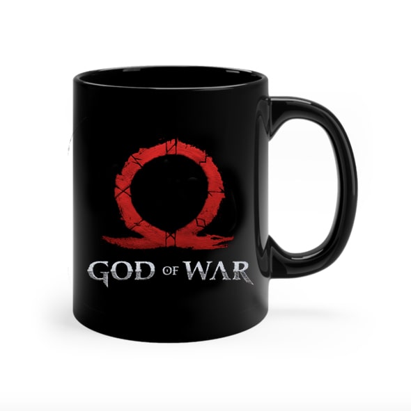 god of war mug