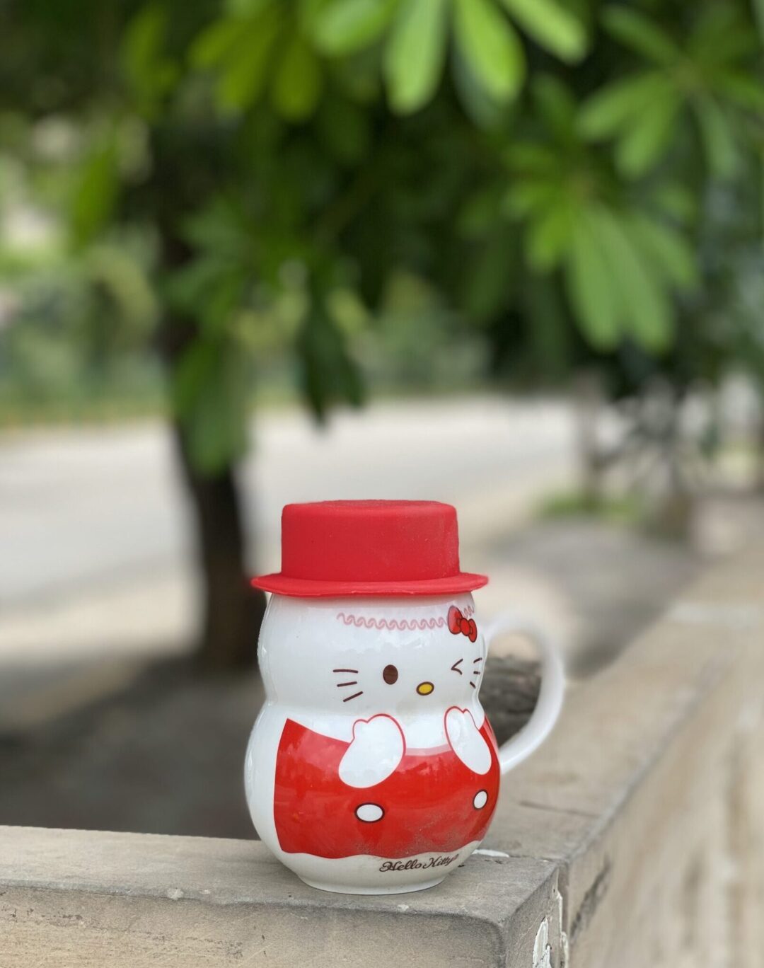Red Kitty Mug