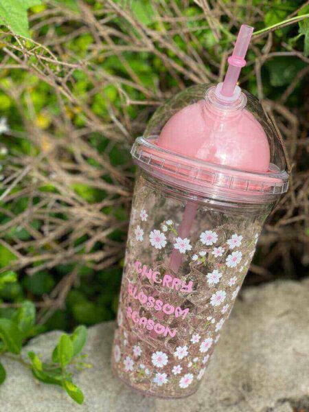 Cute Pink Rabbit Ice Cup