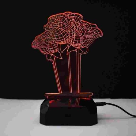 Rose Led Lamp